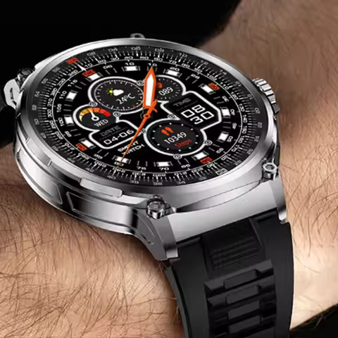 1.85 Inch Bluetooth Call Smart Watch Men's Sports Fitness Tracking Watch IP68 Waterproof For Xiaomi 