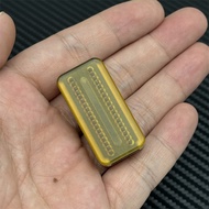 new Simple PEI Three-layer Fidget Toy Fashion Amber EDC Fidget Slider Stress Relief Push Haptic Slid