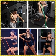 PINGD Fitness Elastic Band, TPE Elastic Yoga Tension Band,  5-85 lbs Resistance Bands Comprehensive 