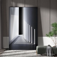 Entrance Mural Decorative Painting Modern Painting Light Shadow Entrance Space Sense Background Wall