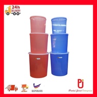 Bekas Bulat/ Bekas Plastik/ Round Container/Storage Container/Multipurpose Storage