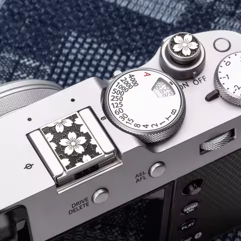 For Fuji XE5 XT5 X100VI XT3 XPro3 XT4 Sony A7C2 Leica M10 Q3 Nikon ZF Camera Shutter Button Hot Shoe