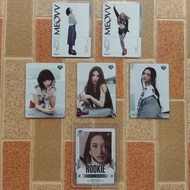 [OFFICIAL] MEOVV Teleca Photocard: Magazine, Retro, Rookie Card. Sooin Gawon Anna Narin Ella