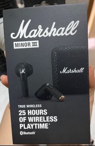 Marshall Minor III True Wireless Headphones 真無線藍牙耳機