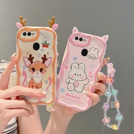 Casing OPPO A5S Casing OPPO F9 Casing OPPO A7 Casing OPPO A12 Cute Cream Edge Soft Silicone Phone Ca