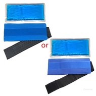 Crazy Portable Cooler Bag Storage Pouch Medical Gel Ice Pack Flexible Ice Wrap Blue