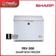 SHARP BOX FREEZER FRV-300 - Chest Freezer 250L FRV310X / FRV 310 X
