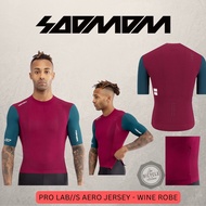 SOOMOM PRO LAB//S AERO JERSEY - WINE ROBE