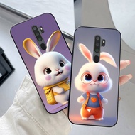 Oppo a5 2020 / oppo a9 2020 Case With cute Rabbit Print