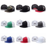New Fashion Camouflage Mesh Cap Cotton Snapback Hats Flat Trucker Caps Spring Summer Men Women Baseb