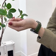 適用於 Galaxy Watch 8、Apple Watch 11 的墨西哥仙人掌純素皮革錶帶