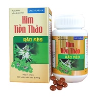 Kim Tien..n Cat's Whiskers is diuretic, supports stone residue excretion, bottle of 100 tablets