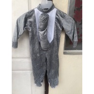 preloved baby elephant animal costume