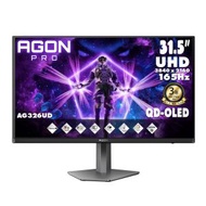 AOC - AOC AGON PRO 31.5" 4K UHD QD-OLED 165Hz 電競顯示器 AG326UD
