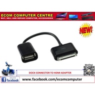 Samsung Tab USB Host OTG Adapter Pen Drive Cable Connector