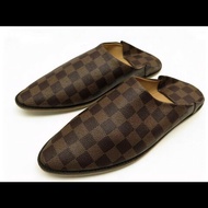 LV經典棋盤拖鞋／穆勒鞋