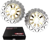 Arashi Front Brake Disc Rotor for Honda CB400 SB / CB400 SUPER BOL D'OR / CB400 SUPER FOUR 2005 Moto