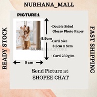 Gambar Picture Print Photo Size 8.5cm x 5cm Fast Shipping