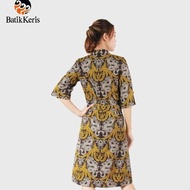 Terbaru Batik Keris Sackdress Lengan 3/4 Keris Kama Mandala Terbaru Terlaris Terbaik
