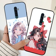 Oppo reno 2 / oppo reno 2f Case With Beautiful Girl Print, Female Case