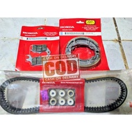 Sale Paket Kampas Rem Belakang Depan Vanbelt+Roler Honda Beat Scoopy Spacy Vario 110 Led Esp Fi Karb