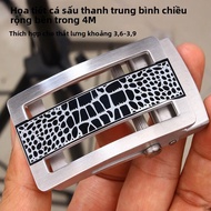 Pure Stainless Steel No Tooth No Hole Roller Buckle Head 3.5 Ball Belt Buckle Head 3.8 Phụ Kiện Thắt