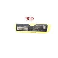 1PCS NEW For Canon 77D 80D 90D 7D2 Bottom Label Paper Body Number Paper Camera  bottom body digital 