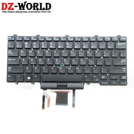 ∈ New/orig US English Backlit keyboard for Dell Latitude E5450 E5470 E7450 E7470 Laptop 0D19TR PK13