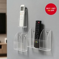 Remote Organizer for TV, Aircon, and Mobile Phones: Acrylic Wall Mount