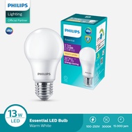 Lampu Philips LED Bulb Essential Bohlam 13W 30K Kuning
