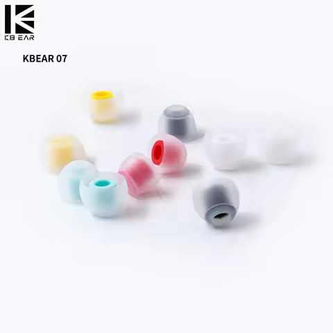 Wooeasy KBEAR 07 Silicone Earphone Eartips S M M- M+ L Size In Ear Earbuds Headset Headphones Access