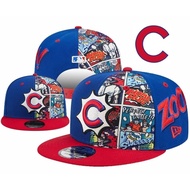 New Era Chicago Cubs 2025 MLB Diamond Hero Edition 9FIFTY A-Frame Snapback baseball cap with comic b