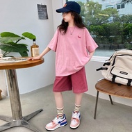 LEO.MAN 2-Piece Set For Girls Shirt + Shorts Model A2500