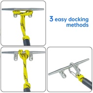 Marine Bungee Jumping Mooring Rope, Tying Rope, Cable for Mooring Accessories of Kayaks,Water Motorc