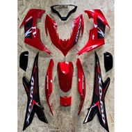 COVER SET NVX V1 V2 AEROX BLACK RED