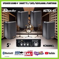 DUSENBERG Astex X 1 5 Inch Speaker, Cafe, Restaurant - Bluetooth