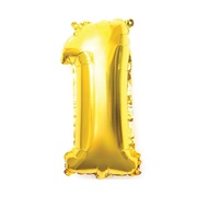 [COBA] Gold NUMBER 1 BALLOON