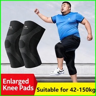 PS1 1 Pair Plus Size Compression Knee Sleeves Extra Large Non Slip Knee Support Pads Running Sports 