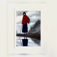 本店獨立印製 - 法國1919年VINTAGE - 藝術月刊內頁插畫