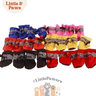 Waterproof Drawstring Dog Shoes Pet Dog Shoes