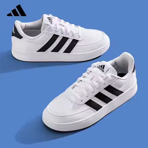 2026 adidas Men Tennis Shoes HP9426 White Black Comfortable Casual Sports Sneakers