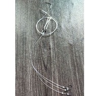 Perambut pancing T knots 3 way. siap perambut mata kail