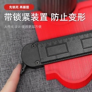 [Taiwan Hot-Selling Style] [Free Gift] Universal Profiler Contour Gauge Arc Ruler Irregular Shape Ga