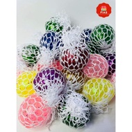 squishy mesh ball /look bag filler 5cm squishy ball slime