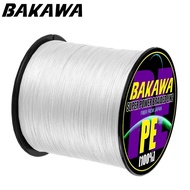 Bakawa 4 Strands Fishing Line 300M Braided PE Fishing Line Tool Braided Fishing Fishing Rope Fishing