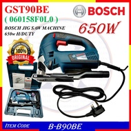 B-B90BE (GST90BE) BOSCH JIG SAW MACHINE 650w ( 060158F0L0 ) HEAVY DUTY WITH 1card T1144D