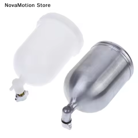 [NM]400CC Plastic/Aluminum Spray Paint Pot Air Gravity Feed Sprayer Cup Pneumatic Tool Accessories F