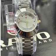 Rado Diastar day date Premium Quality Quartz Analog Stainless Steel Watches For women Jam Tangan per