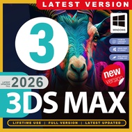 3ds Max 2026 + Vray & Corona + Video Guide  💻 Windows | Full Version | Lifetime License | Updated 20
