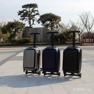New Business Luggage Scooter Trolley Case Riding Scooter Suitcase Internet Celebrity Boarding Bag Suitcase Password